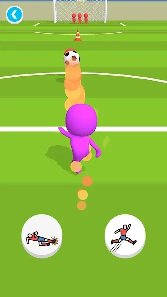 Soccer Runner (Сокер Раннер)  [МОД Menu] Screenshot 2