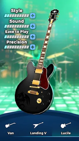 Guitar Band: Rock Battle (Гитарная группа)  [МОД Mega Pack] Screenshot 2