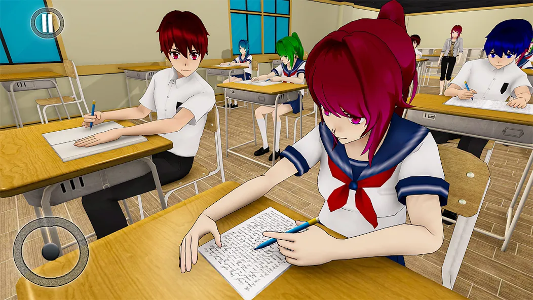 Anime Girl School Teacher 3D  [МОД Меню] Screenshot 1