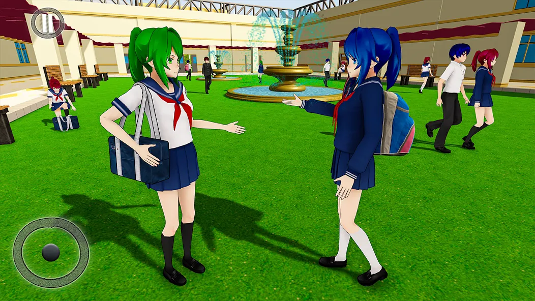 Anime Girl School Teacher 3D  [МОД Меню] Screenshot 4