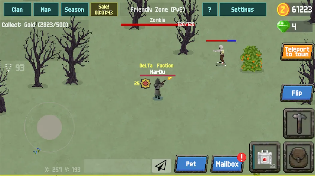 Zombix Online (Зомбикс Онлайн)  [МОД Unlimited Money] Screenshot 3