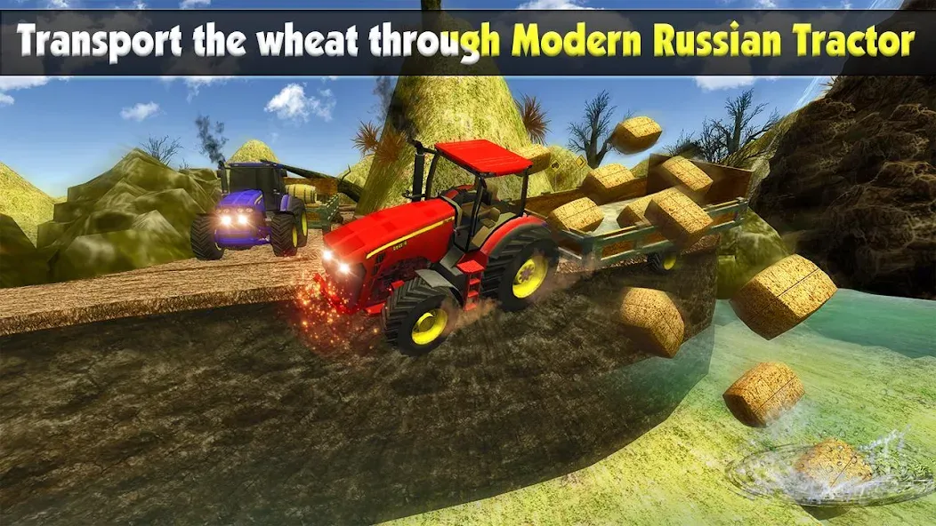 Rural Farming - Tractor games  [МОД Много монет] Screenshot 3