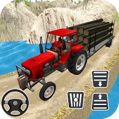 Скачать взлом Rural Farming - Tractor games  [МОД Много монет] - стабильная версия apk на Андроид