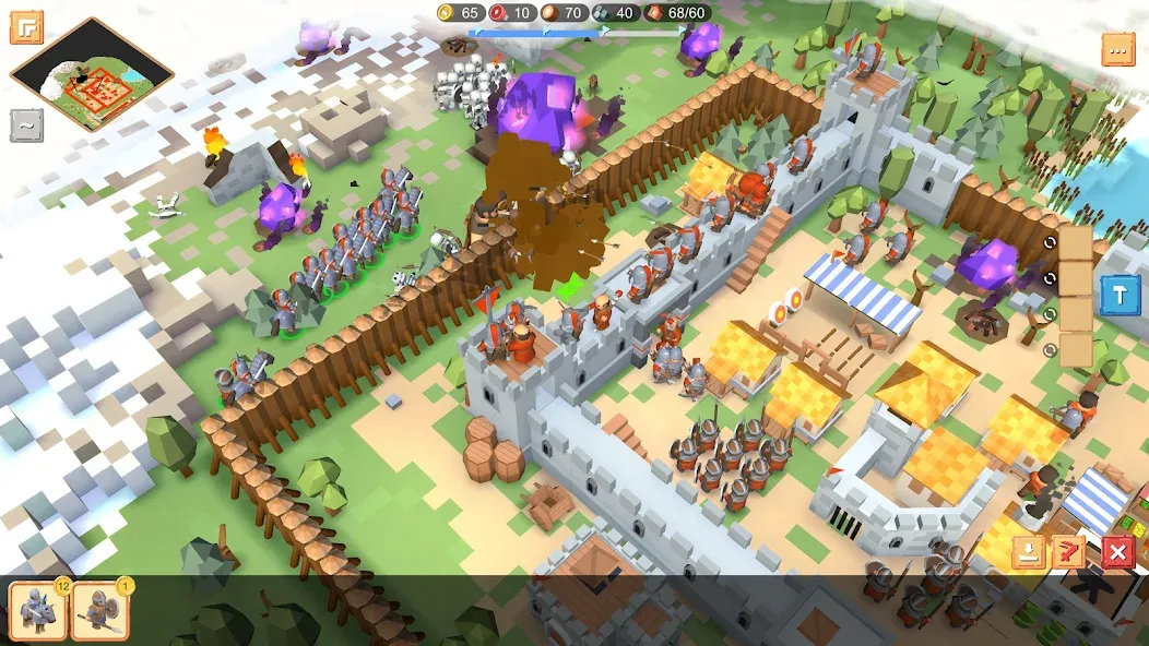 RTS Siege Up! - Medieval War  [МОД Все открыто] Screenshot 4