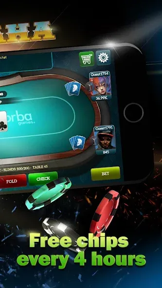 Live Poker Tables–Texas holdem  [МОД Меню] Screenshot 4