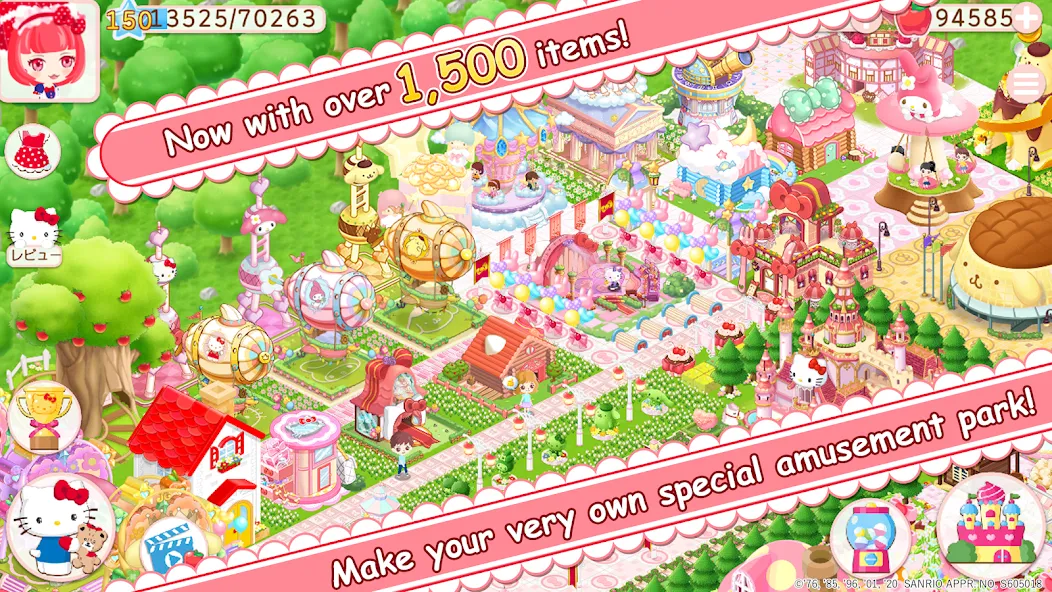 HelloKittyWorld2 Sanrio Kawaii (ХеллоуКиттиВорлд2 Санрио Каваии)  [МОД Unlocked] Screenshot 2