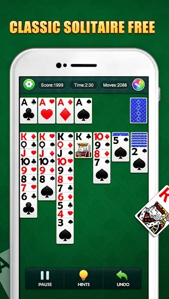 Solitaire Puzzle : Card Jigsaw (Солитер головоломка)  [МОД Много денег] Screenshot 1