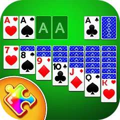 Скачать взлом Solitaire Puzzle : Card Jigsaw (Солитер головоломка)  [МОД Много денег] - полная версия apk на Андроид