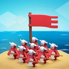 Взломанная Island War (Айсланд Уор)  [МОД Mega Pack] - полная версия apk на Андроид