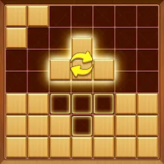 Скачать взломанную Wood Block Puzzle Addictive  [МОД Все открыто] - стабильная версия apk на Андроид