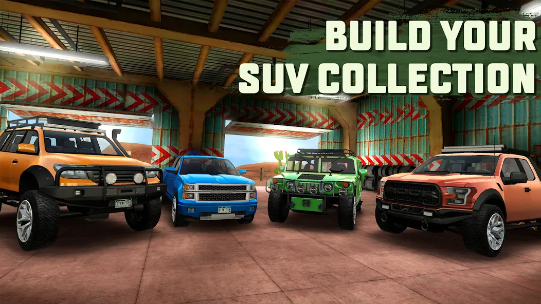 Extreme SUV Driving Simulator (Экстримный симулятор вождения внедорожников)  [МОД Много денег] Screenshot 4