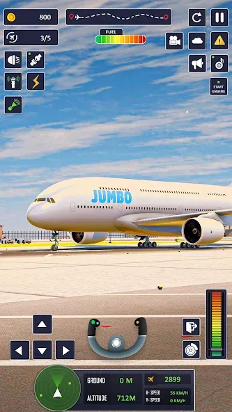 Airplane Game Flight Simulator  [МОД Бесконечные деньги] Screenshot 4