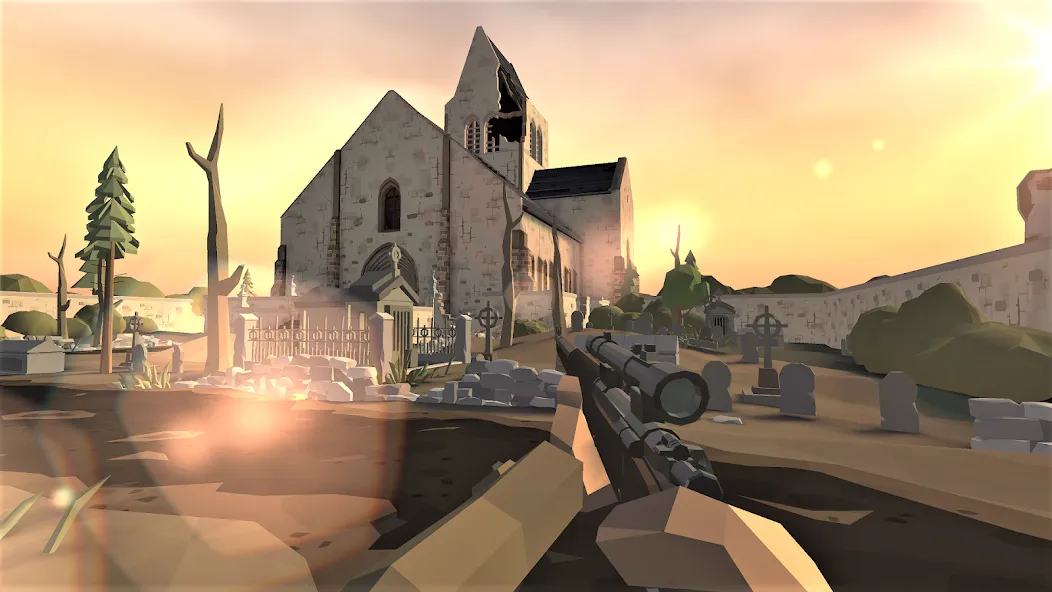 World War Polygon: WW2 shooter (Ворлд Вар Полигон)  [МОД Меню] Screenshot 3