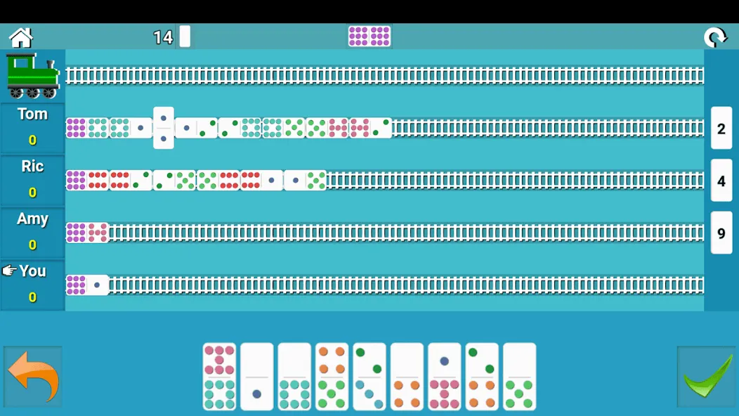 Train Dominoes (Трейн Доминос)  [МОД Все открыто] Screenshot 3