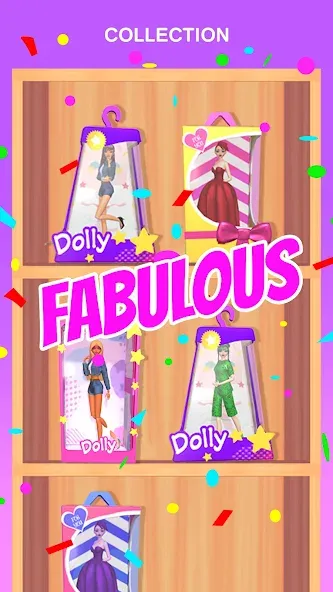 Doll Makeover - DIY 3D Dolly  [МОД Unlimited Money] Screenshot 5