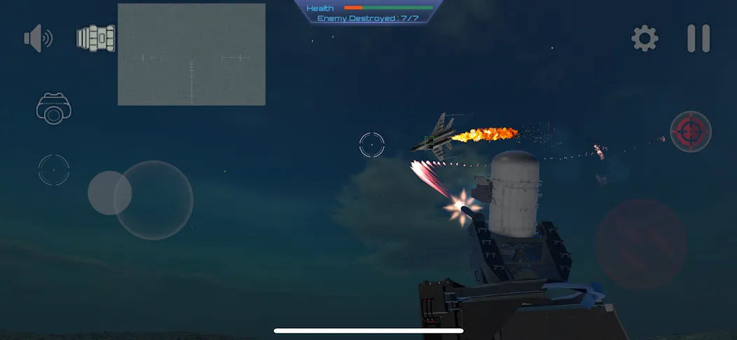 C-RAM Simulator: Air defense  [МОД Все открыто] Screenshot 1