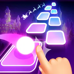 Скачать взлом Tiles Hop: EDM Rush (Тайлс Хоп)  [МОД Много денег] - стабильная версия apk на Андроид