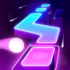 Взломанная Dancing Ballz: Magic Tiles (Дансинг Болз)  [МОД Много денег] - последняя версия apk на Андроид