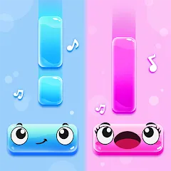 Взломанная Duet Tiles: Dual Vocal Music (Дуэт Тайлз)  [МОД Меню] - полная версия apk на Андроид