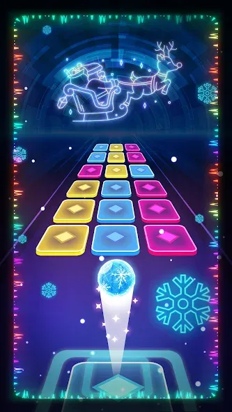 Color Hop 3D - Music Game (Цветной Хоп 3D)  [МОД Mega Pack] Screenshot 2