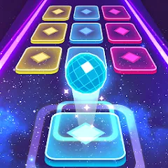 Скачать взлом Color Hop 3D - Music Game (Цветной Хоп 3D)  [МОД Mega Pack] - полная версия apk на Андроид