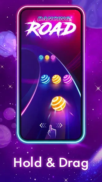 Dancing Road: Color Ball Run! (Дансинг Роад)  [МОД Меню] Screenshot 3