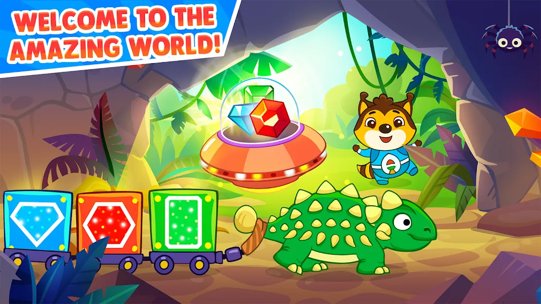 Dinosaur games for toddlers  [МОД Бесконечные деньги] Screenshot 1