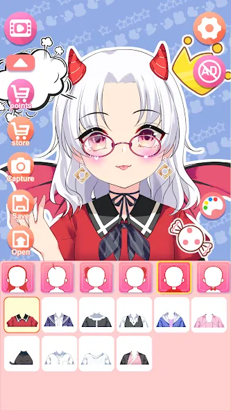 Viya Avatar Maker:emoji (Вия Аватар Мейкер)  [МОД Бесконечные деньги] Screenshot 1