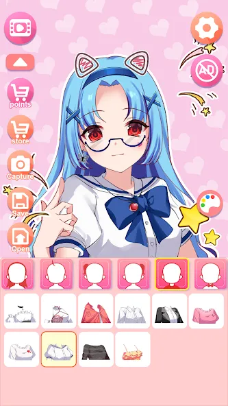 Viya Avatar Maker:emoji (Вия Аватар Мейкер)  [МОД Бесконечные деньги] Screenshot 4