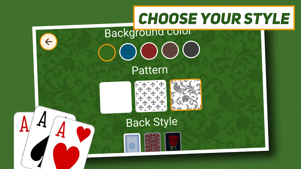 Klondike Solitaire: Classic  [МОД Бесконечные монеты] Screenshot 2