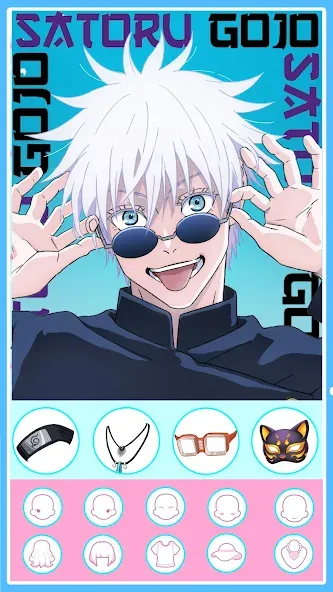 Anime Avatar Maker 2: Dress Up (Долл Аниме Аватар Мейкер Гейм)  [МОД Unlimited Money] Screenshot 1