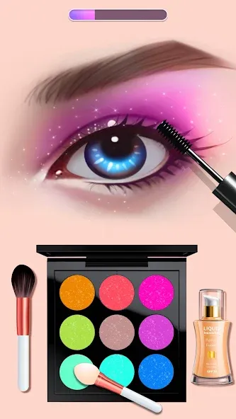 Makeup Kit - Color Mixing  [МОД Menu] Screenshot 3