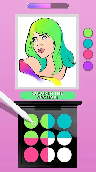 Makeup Kit - Color Mixing  [МОД Menu] Screenshot 4