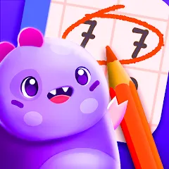 Взломанная Numberzilla: Number Match Game (Намберзилла)  [МОД Unlocked] - последняя версия apk на Андроид