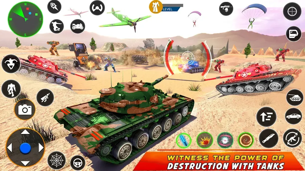 Army Bus Robot Car Game 3d  [МОД Menu] Screenshot 3