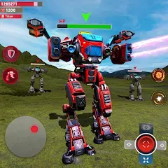 Взлом Mech Robot Wars - Multi Robot  [МОД Много денег] - последняя версия apk на Андроид