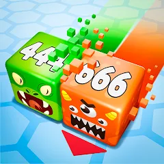 Скачать взломанную Cube Zone io  [МОД Бесконечные деньги] - последняя версия apk на Андроид