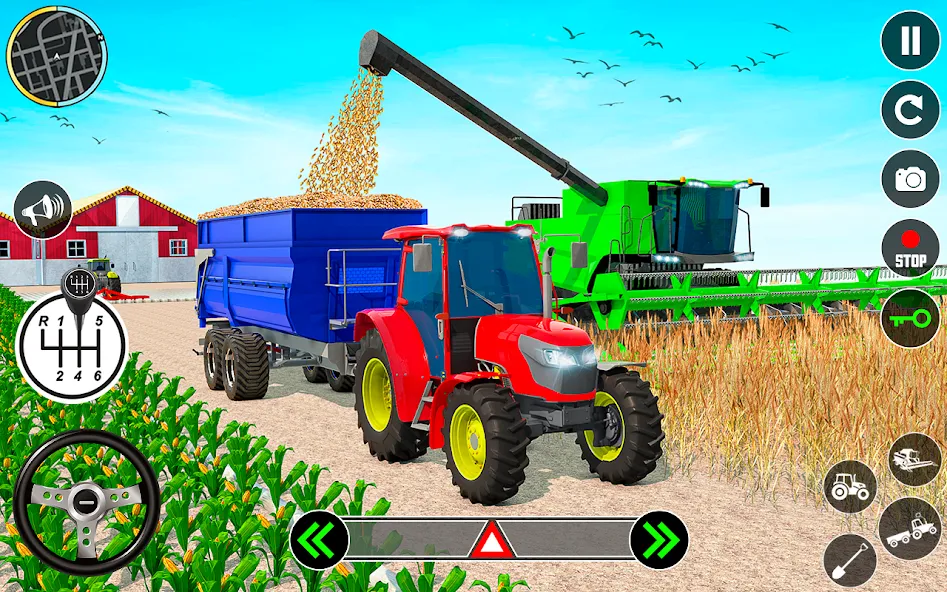 Tractor Farming: Tractor Games (Тракторное хозяйство)  [МОД Unlocked] Screenshot 3