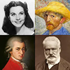 Взломанная Famous People - History Quiz  [МОД Все открыто] - последняя версия apk на Андроид