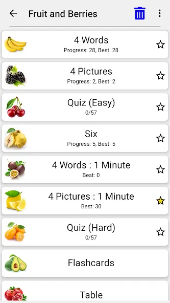 Fruit and Vegetables - Quiz  [МОД Меню] Screenshot 5