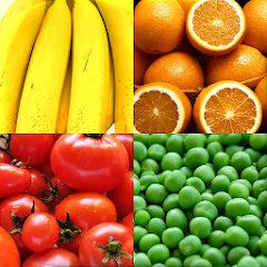 Взломанная Fruit and Vegetables - Quiz  [МОД Меню] - последняя версия apk на Андроид