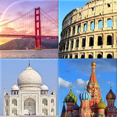 Скачать взломанную Cities of the World Photo-Quiz  [МОД Меню] - последняя версия apk на Андроид