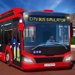 Скачать взлом City Bus Simulator: Bus Games (Риал Сити Бас Симулятор Геймс)  [МОД Много монет] - стабильная версия apk на Андроид