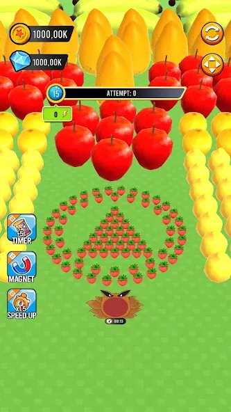 Fruit hole: Black hole (Фрут хол)  [МОД Меню] Screenshot 1