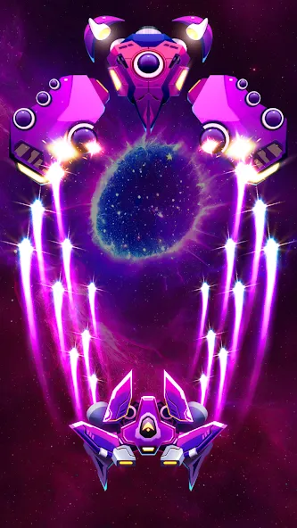 Galaxy Attack - Space Shooter (Гэлэкси Атак)  [МОД Unlimited Money] Screenshot 4