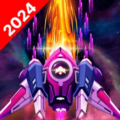 Взлом Galaxy Attack - Space Shooter (Гэлэкси Атак)  [МОД Unlimited Money] - стабильная версия apk на Андроид