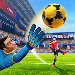 Взлом Football World - Real People (Футбол Ворлд)  [МОД Бесконечные монеты] - стабильная версия apk на Андроид