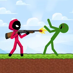 Взломанная Stick vs Zombies (Стикмен против Зомби)  [МОД Unlocked] - полная версия apk на Андроид