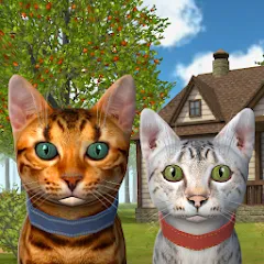 Взломанная Cat Simulator : Kitties Family  [МОД Unlimited Money] - полная версия apk на Андроид