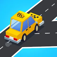 Взлом Taxi Run: Traffic Driver (Такси Ран)  [МОД Mega Pack] - полная версия apk на Андроид